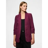 pieces Blusenblazer PCBOSELLA 3/4 BLAZER NOOS Materialmix, regular fit
