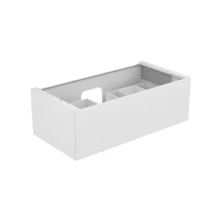 Keuco Edition 11 Unterschrank 31351380000 105 x 35 x 53,5 cm, Strukturlack Weiss