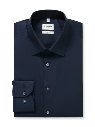 OLYMP - Hemd : Body fit blau - Gr. - 43