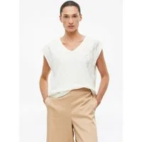 s.Oliver Kurzarmshirt T-Shirt Jersey-Shirt mit Stickerei und Pailletten