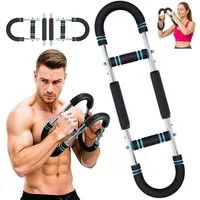 BlingBin Multitrainer Armtrainer U-förmiger Brust Trainingsgerät Kraftraining,Tragbar, (1 Stück, 1-St., 67x17cm,30-50 kg, Verstellbar), für Arm, Schulter, Brust, Rücken und Beine,fitnessgeräte für zuhause