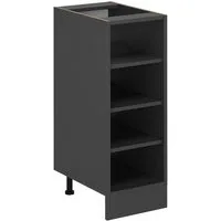 Vicco Unterschrank R-Line, Anthrazit, 30 cm ohne Arbeitsplatte (1-St)