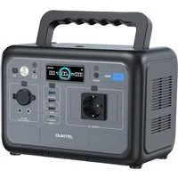 OUKITEL Stromerzeuger Solargenerator 800W, 512Wh Tragbarer Powerstation, 1600 in kW, (Stromversorgung Set, 1-tlg., Stromerzeuger), LiFePO4 Batterie, für Camping Outdoor