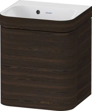 Duravit Happy D.2 Plus c-bonded Set wandhängend Nussbaum gebürstet 400x360x480 mm - HP4634N69690000 HP4634N69690000