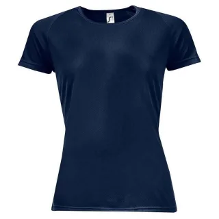 SOLS - "Sporty" T-Shirt für Damen Raglanärmel (Dunkelblau)