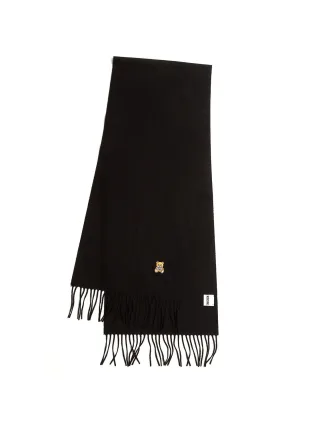 Moschino Schal Schwarz