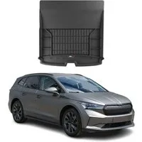 OMAC Kofferraummatte OMAC Kofferraumwanne für Skoda Enyaq 2020-2025 obere TPE (1 St), für Skoda Enyaq 2020-2025 obere Skoda Enyaq 2020-2025 obere, Einfache Installation,Antirutsch,Leicht zu reinigen,Leichtgewicht