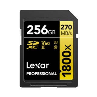 Lexar Professional GOLD Series | lsd1800256g-bnnng | Flash-Speicherkarte