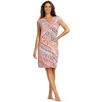 Ascafa Strandkleid Beach (Packung, 1-tlg., 1-teilig) Damen Trägerkleid 100cm Sommerkleid Strandmode