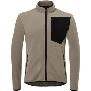 KÜBLER WEATHER Fleecejacke sandbraun/schwarz L - 1254 6201-2599-L