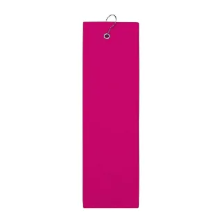 The One Towelling - Golf-Handtuch, Unifarben, Feuchtigkeitsabweisend (Magenta)