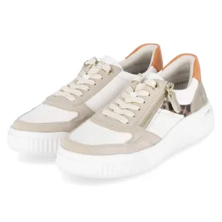 Remonte Low Sneaker - Gr. 36 - Weiß - Leder und Synthetik