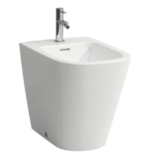 Laufen Meda Standbidet H8321110003021 36x54cm, mit Überlauf, mit Hahnloch, weiß
