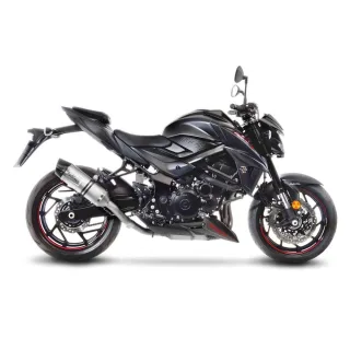LeoVince Sportauspuff LV ONE EVO Edelstahl Suzuki GSX-S 750 /Z Bj.2017-2020 (+ A2 Modelle) EURO4+ABE