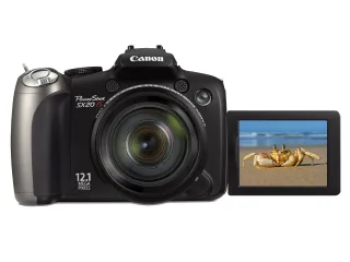 Canon PowerShot SX20 IS [12.1MP 20-fach opt. Zoom 25"] schwarz