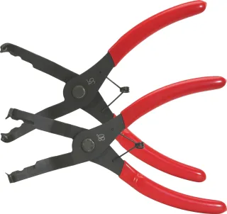 KS Tools Trim-Clip-Zangen-Satz, 2-tlg - 115.1086