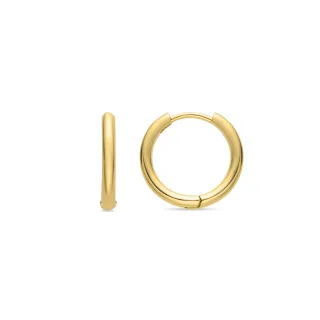 Luxenter Ohrringe mit 18 Karat Goldauflage - Nias