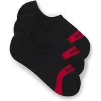 HUGO Businesssocken 3P LC PLUSH TAPE CC (Packung, 3-Paar, 3er) mit HUGO Logostickerei auf rotem Farbstreifen