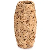CREEDWOOD Wasserhyazinthenvase NATUR BODEN VASE "CALIDA", 40 cm, Wasserhyazinthe, Geflochtene Vase