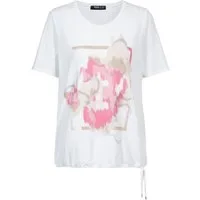 FRANK WALDER T-Shirt mit Gummibündchen