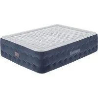 Bestway Luftbett TriTech, (Packung, 1-tlg., mit integrierter Elektropumpe 203 x 152 x 51 cm), in 300 sek. aufgepumpt