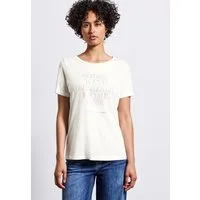 STREET ONE T-Shirt mit Wording Artwork
