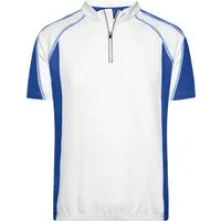 James & Nicholson Radtrikot Atmungsaktives Herren Zippshirt Men's Bike-T JN420 (Doppelpack, 2 Stück) Feuchtigkeitsregulierend, schnell trocknend, leicht und komfortabel