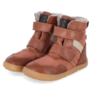 Bisgaard Winterboots BAREFOOT TIMO TEX  Braun - Gr. 26 -  Textil