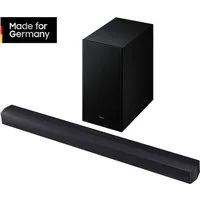 Samsung HW-B460GF/ZG Soundbar Soundbar 2.1 (Bluetooth, 300 W, 2.1-Kanal Sound System, Dolby Audio I DTS Virtual:X, Bass-Boost-Modus)