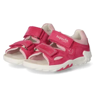 Superfit Sandalen  Rosa - Gr. 26 -  Leder und Textil