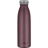 THERMOcafé Isolierflasche TC BOTTLE, aus doppelwandigem Edelstahl, spülmaschinenfest, gummierter Drehverschluss, absolut dicht bei Kohlensäure