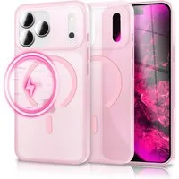 Nalia Smartphone-Hülle Apple iPhone 17 Pro Max 17,5 cm (6,9 Zoll), MagSafe Hülle / Extrem Dünn 0,3mm / Semi-Transparent / Fein Mattiert
