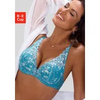 LASCANA Schalen-BH mit Bügel in High-Apex-Schnittform aus Stickereispitze, sexy Dessous