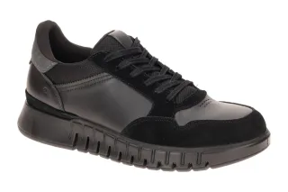 Ecco GRUUV STUDIO 51234450839 schwarz - bequeme Halbschuhe f?r Herren