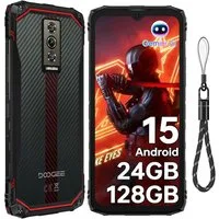 DOOGEE Blade10 Energy Android 15 Outdoor Smartphone (16,67 cm/6.56 Zoll, 128 GB Speicherplatz, 16 MP Kamera, IP68 Wasserdicht Baustellenhandy, 6150mAh, NFC, OTG, GPS)