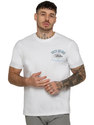Enzo Milano | Herren Atelier Druck T-Shirt