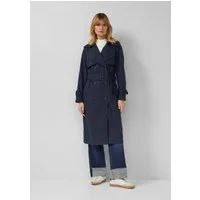 s.Oliver Trenchcoat Outdoor-Mantel Leichter Trenchcoat aus Lyocell