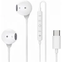 Bolwins M45 USB-C Headset mit klarem Bass & Anrufsteuerung für Calls & Musik In-Ear-Kopfhörer (Musikwiedergabe, Anrufannahme und -beendigung, Nein, Nicht zutreffend, Klarer und tiefer Klang Integrierte Musik- & Anrufsteuerung)