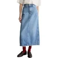 Marc O'Polo DENIM Jeansrock regular fit mit Ananasblattfasern
