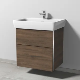 Sanipa 3way Waschtischunterbau zu Laufen Pro A Waschtisch mit 2 Auszügen, Eiche-Arizona BR75780