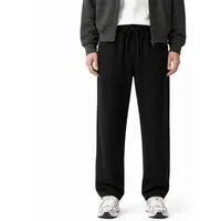 S&S Jogginghose Herren Sweathose aus Baumwolle Sommer (Packung, 1-tlg., Herren Jogginghosen) moderne Sweathose Trainingshose gerader Beinabschluss - Reißverschluss