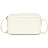Calvin Klein Mini Bag BOLD CK CAMERA BAG, kleine Damen-Umhängetasche, Schultertasche, Kamerabag mit CK-Logo