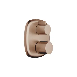Dornbracht UP-Thermostat mit Einweg-Mengenregulierung COYA 36425404 Bronze gebürstet (PVD),36425404- 36425404-42