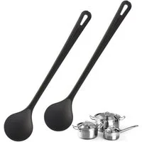 WESTMARK Kochlöffel 2 Rührlöffel »Gentle Plus«, hochhitzebeständig, hitzebeständig bis 270°C, Made in Germany