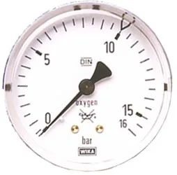ELMAG Arbeitsdruckmanometer (Sauerstoff) - 54131