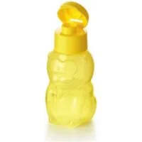 TUPPERWARE Trinkflasche Tupperware EcoEasy Trinkflasche Löwe 500ml in gelb