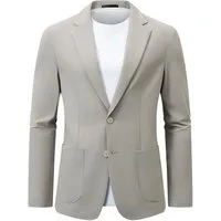 Allthemen Anzugsakko Anzugsakko Herren 2-Knopf Business Sakko Regular-Fit