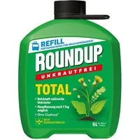 ROUNDUP Unkrautbekämpfungsmittel Unkrautfrei Total Nachfüllkanister - 5 Liter, 5000 ml