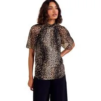 Friends Like These Chiffonbluse Friends Like These Chiffon-Bluse mit Engelsärmeln (1-tlg)