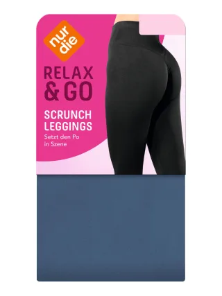NUR DIE Damen Leggings Scrunch - Relax & Go